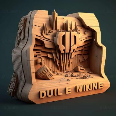 3D model Duke Nukum Episode One Shrapnel City game (STL)